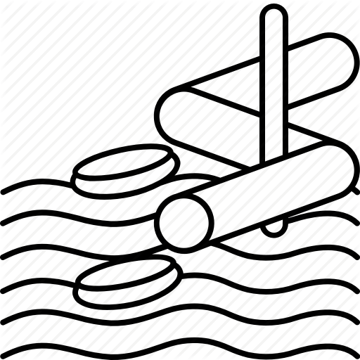 512x512 aqua, aqua park, park, water park, water slide icon - Water Slide Drawing