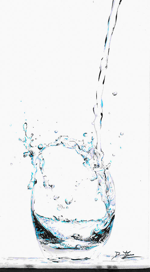 497x900 water splash drawing - Water Splash Drawing