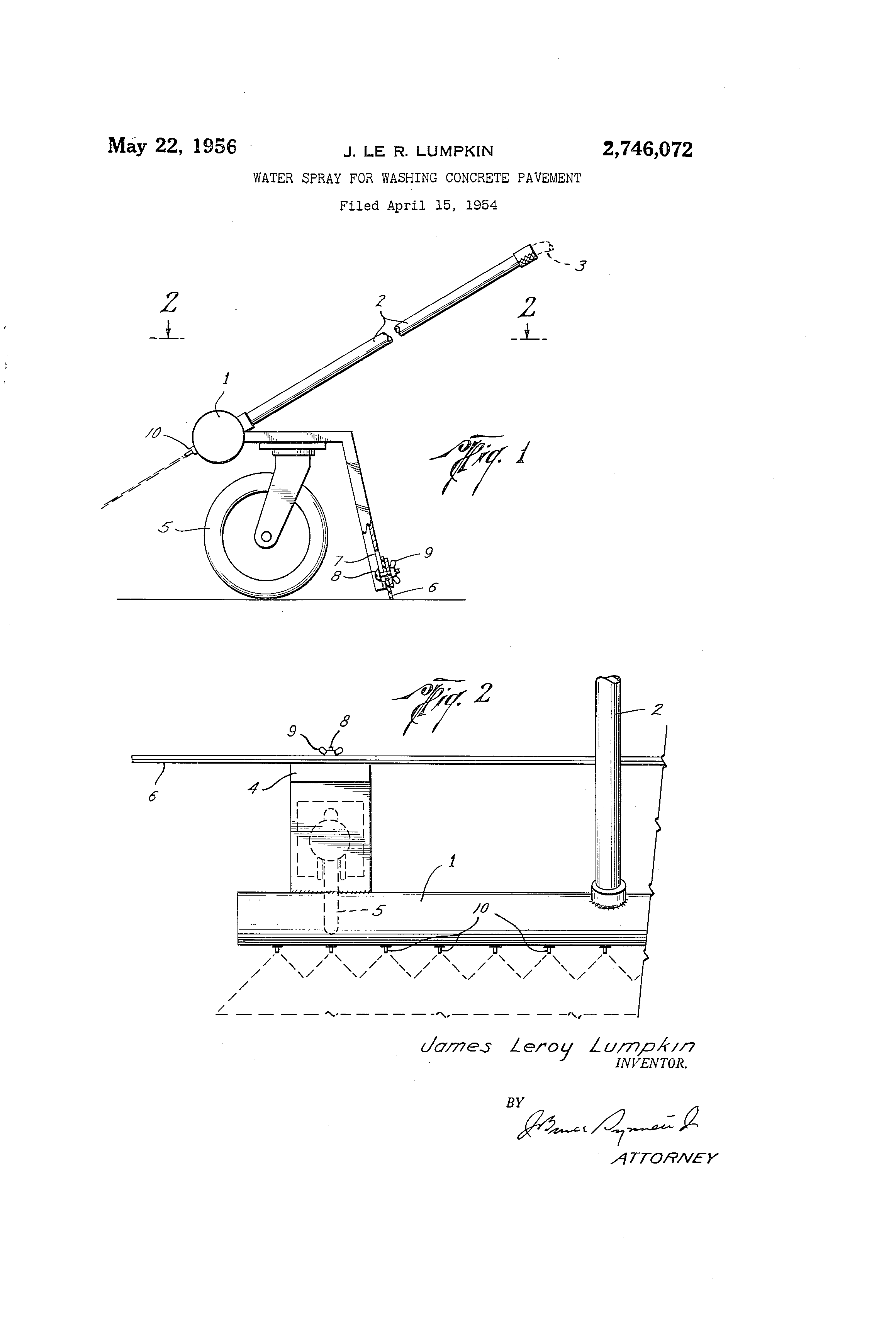 2320x3408 Patente - Water Spray Drawing