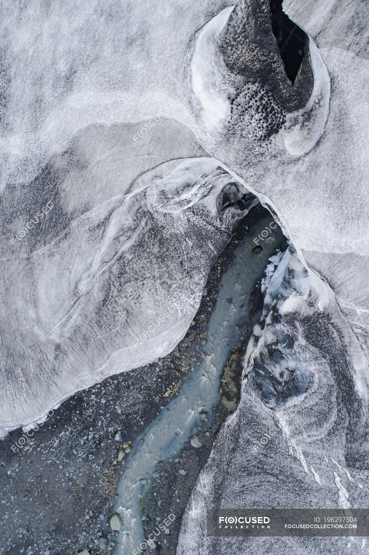 1199x1800 drone view of water stream flowing through glacier full frame - Water Stream Drawing