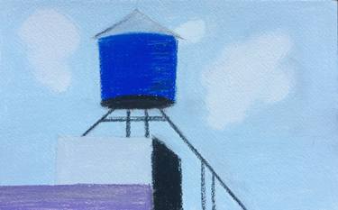 375x233 Water Tank - Water Tower Drawing