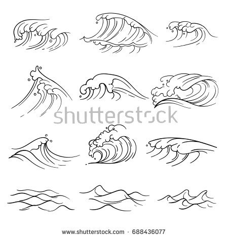 450x470 pictures drawings of water waves - Water Waves Drawing