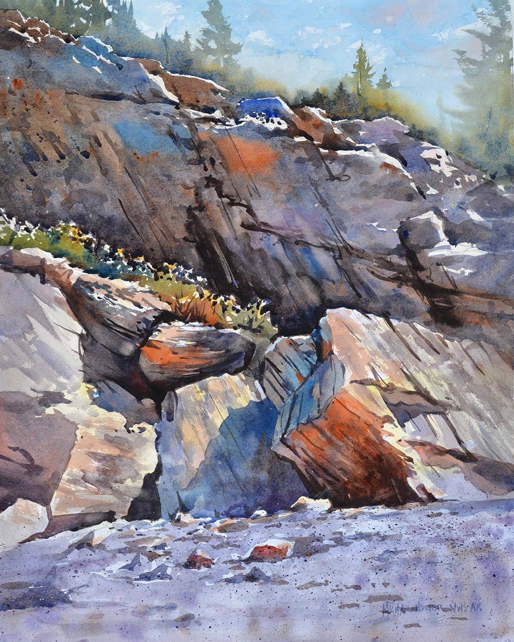 1000x1250 michael holter steps to watercolor landscapes - Watercolor Drawing