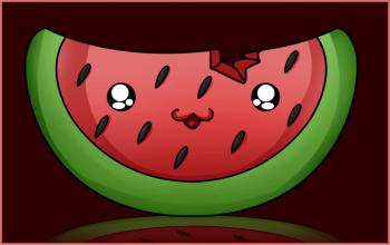 350x220 how to draw how to draw a chibi watermelon - Watermelon Drawing