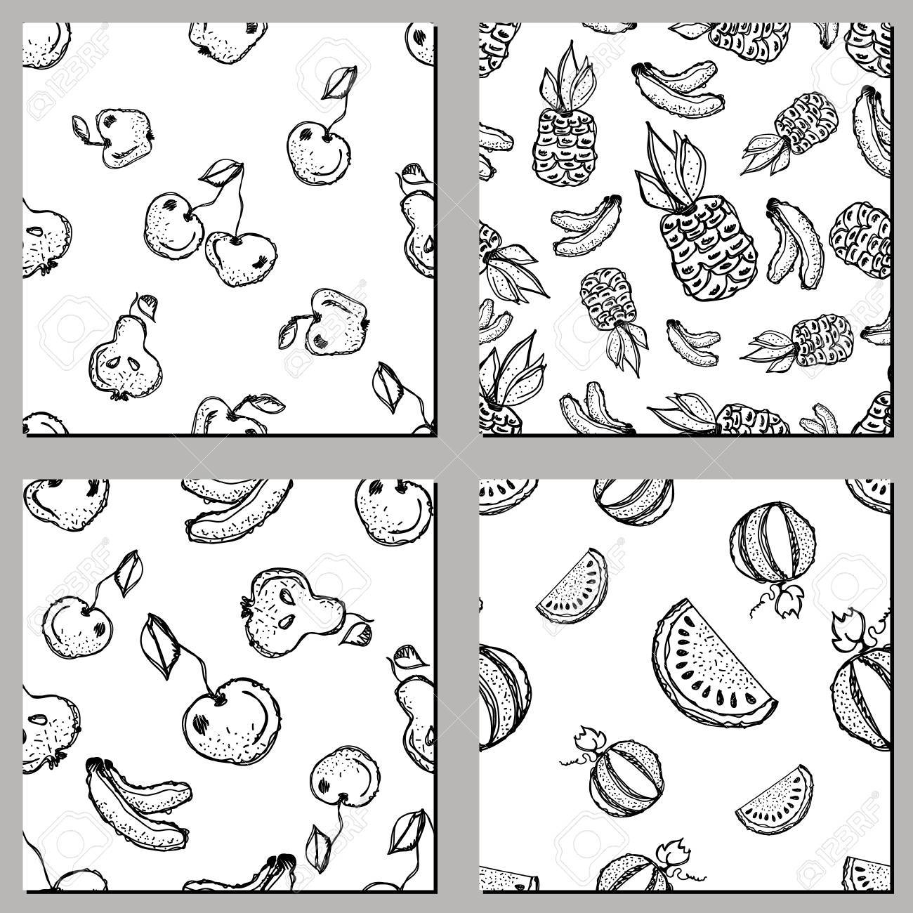 1300x1300 drawn watermelon line drawing - Watermelon Line Drawing