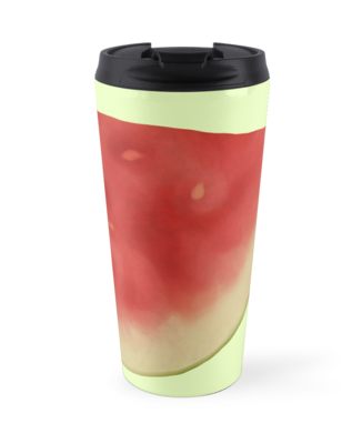 326x400 Watermelon Slice Realistic Drawing Travel Mugs - Watermelon Slice Drawing
