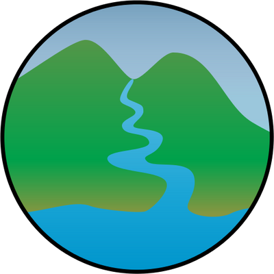 400x400 watershed management illustration of watershed management symbol - Watershed Drawing