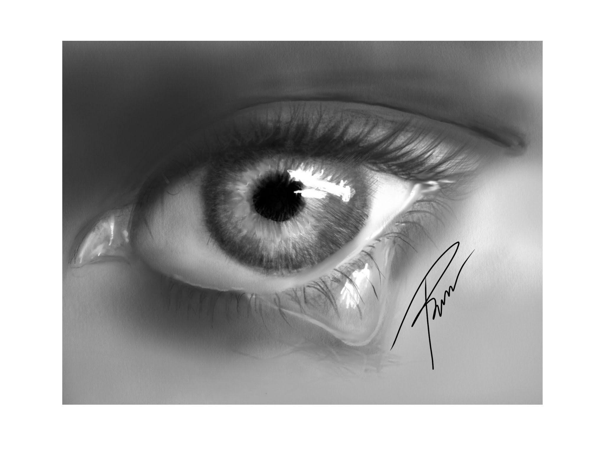 Watery Eyes Drawing at Explore collection of