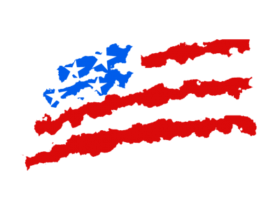 400x300 waving american flag drawing png png vector, clipart - Waving American Flag Drawing