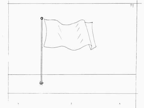 480x360 waving flag test - Waving Flag Drawing