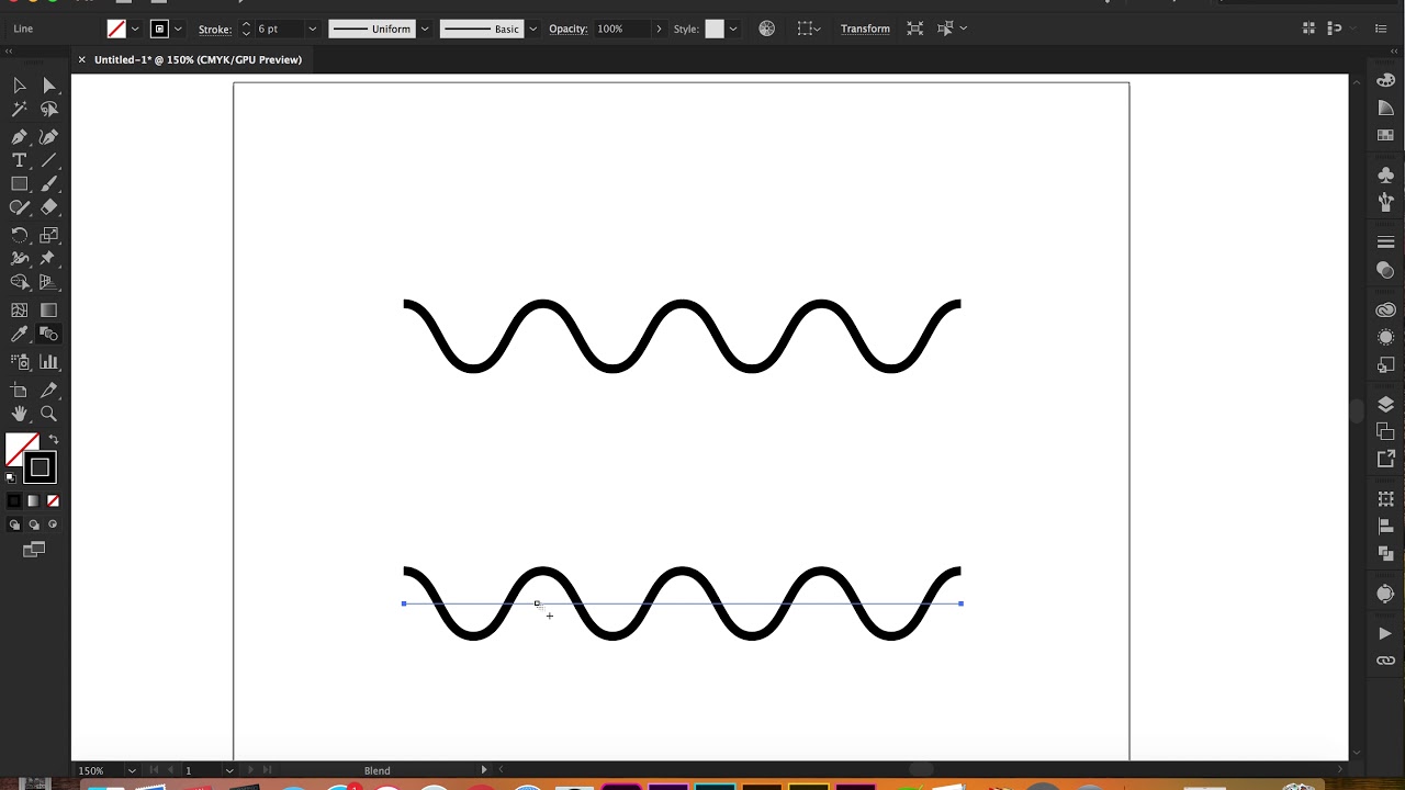 Wavy Line Drawing at PaintingValley.com | Explore collection of Wavy