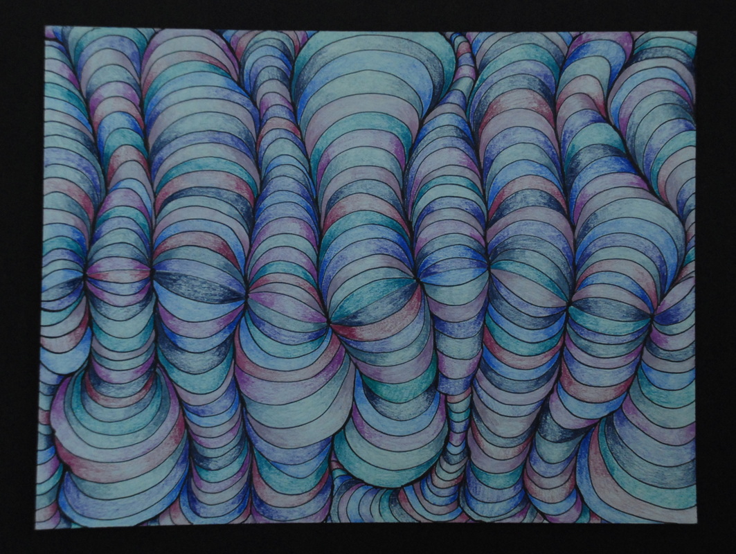 Wavy Line Drawing at PaintingValley.com | Explore collection of Wavy ...