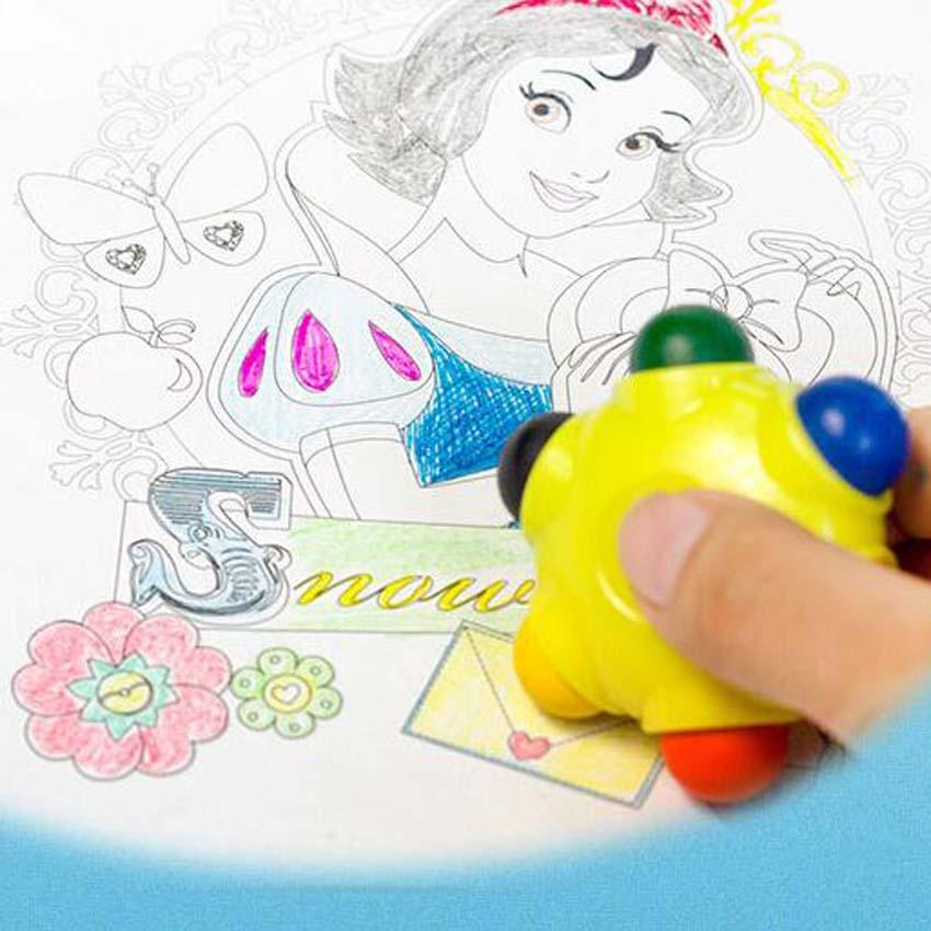 850x850 lovely drawing crayons smiley flower graffiti wax crayon pencil - Wax Drawing