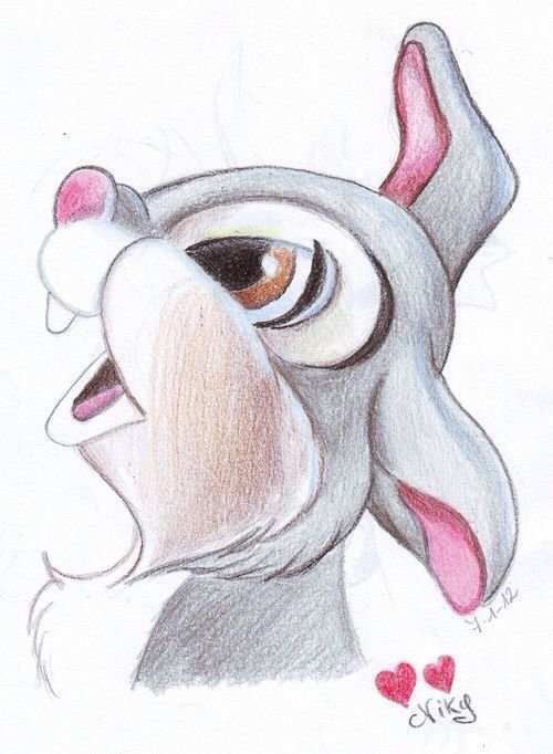 500x682 Disney Art Sketches Lovely Kartinki Cherez We Heart It Bambi Disney - We Heart It Drawings