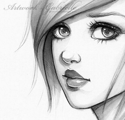 400x382 Image About Art In Drawings O On We Heart It Drawing Com - We Heart It Drawings