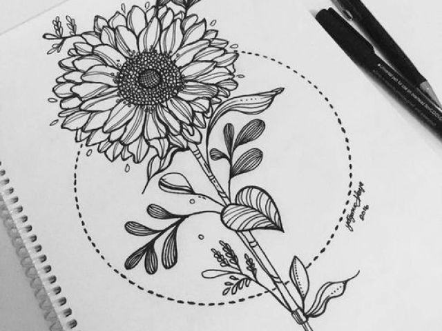 640x480 Tumblr Drawing Of Flowers A Ng Discovered - We Heart It Drawings