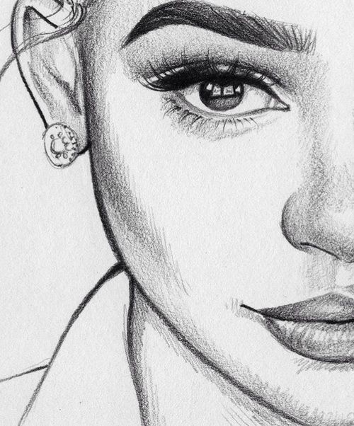 500x602 Girl, Love And Beautiful Image On We Heart It Creative Ideas - We Heart It Drawings