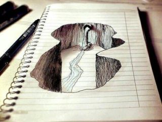 320x240 Heart Drawing Drawing Uploaded Annette X On We Heart It Free - We Heart It Drawings