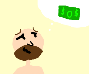 300x250 someone dreaming of wealth drawing - Wealth Drawing