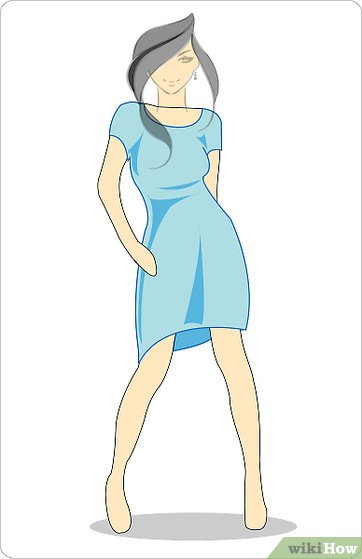362x559 how to draw a dress steps - Wear Drawing
