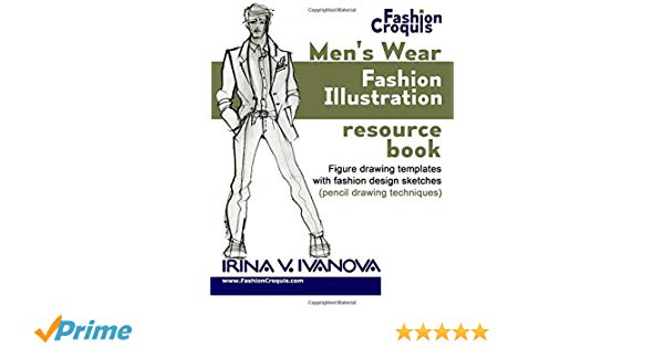 600x315 men's wear fashion illustration resource book figure drawing - Wear Drawing