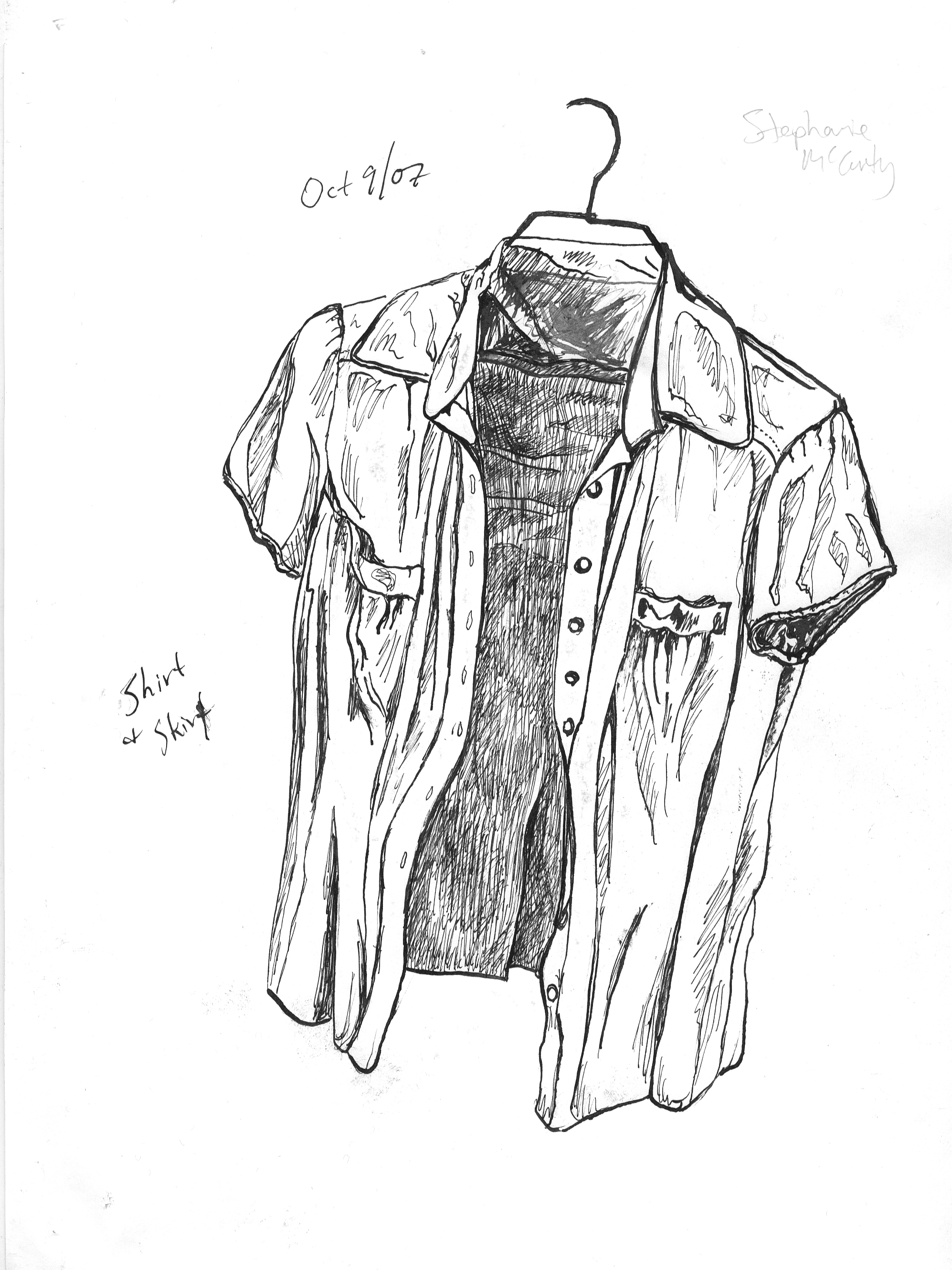1994x2659 the clothes i wear emily carr university - Wear Drawing