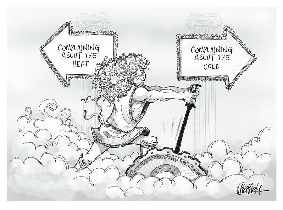 900x670 complaining about the weather drawing - Weather Drawing