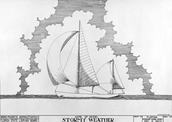 600x426 Florida Memory - Weather Drawing