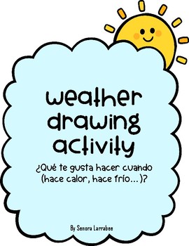 270x350 weather drawing activity - Weather Drawing