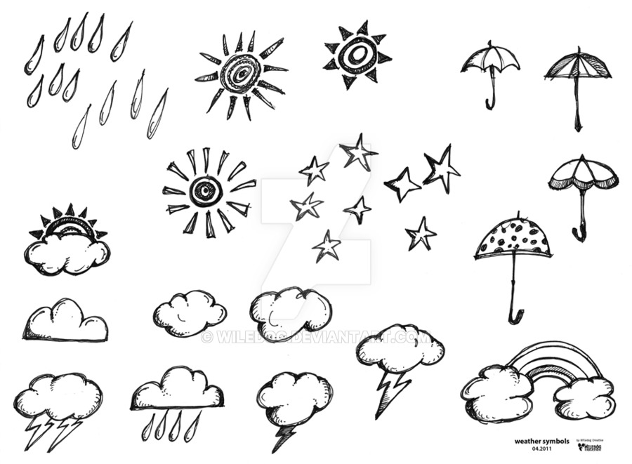 Weather Drawing at PaintingValley.com | Explore collection of Weather