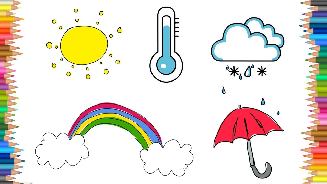 Weather Drawing For Kids at Explore collection of