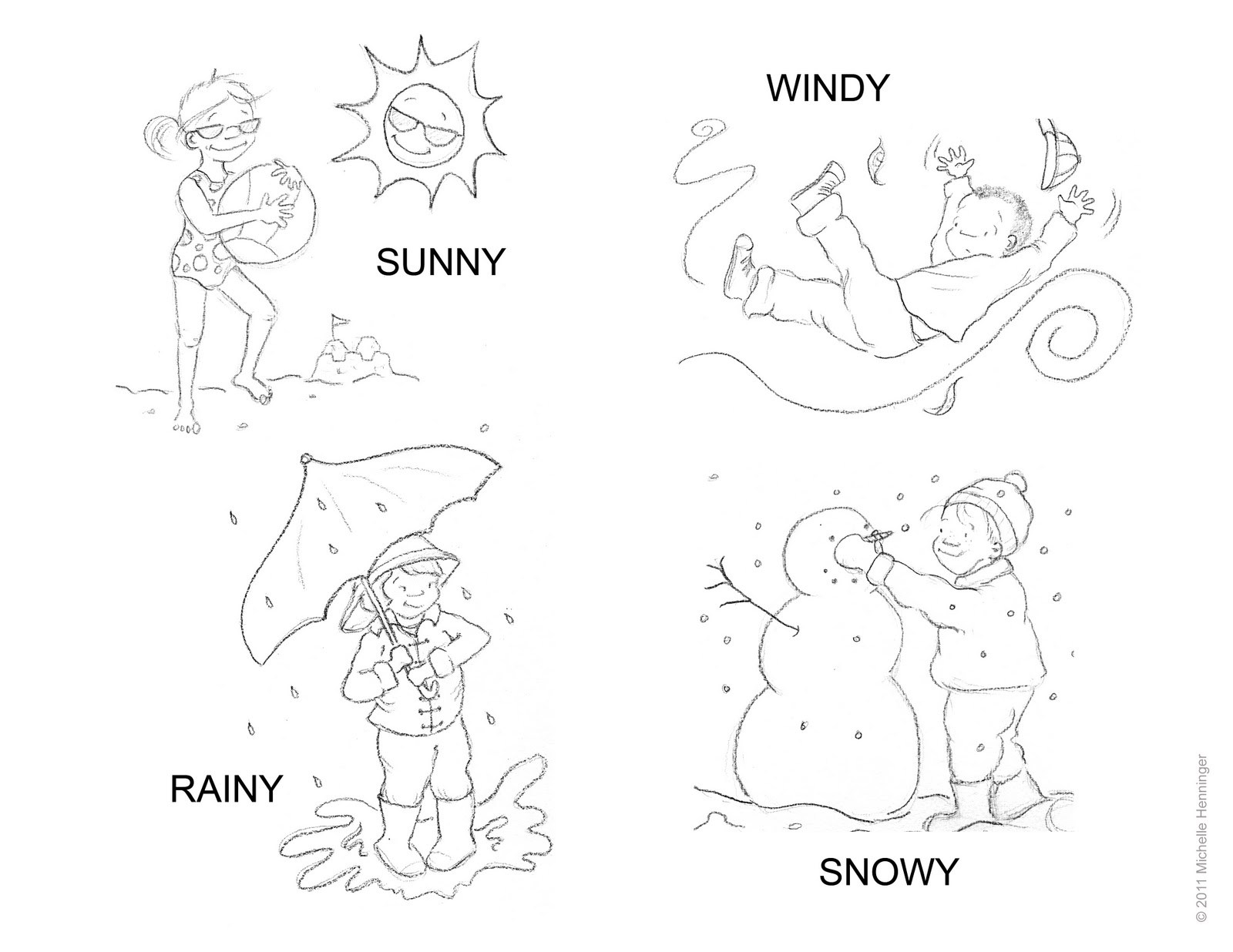 1600x1236 weather coloring pages for kids cooloring - Weather Drawing For Kids