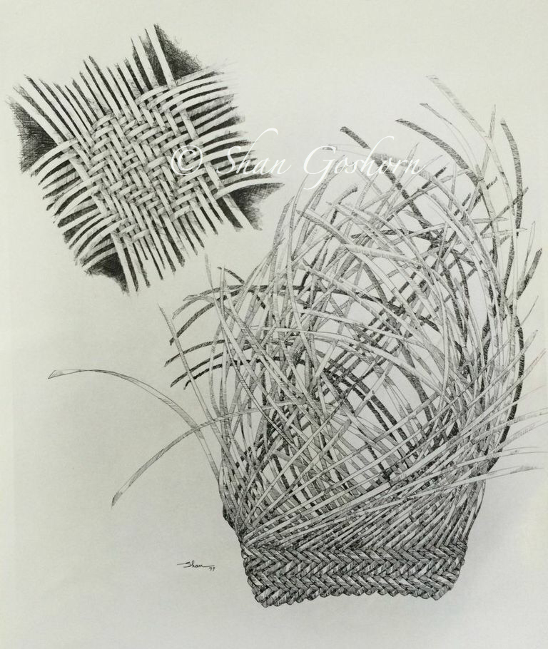 768x910 history shan goshorn - Weaving Drawing
