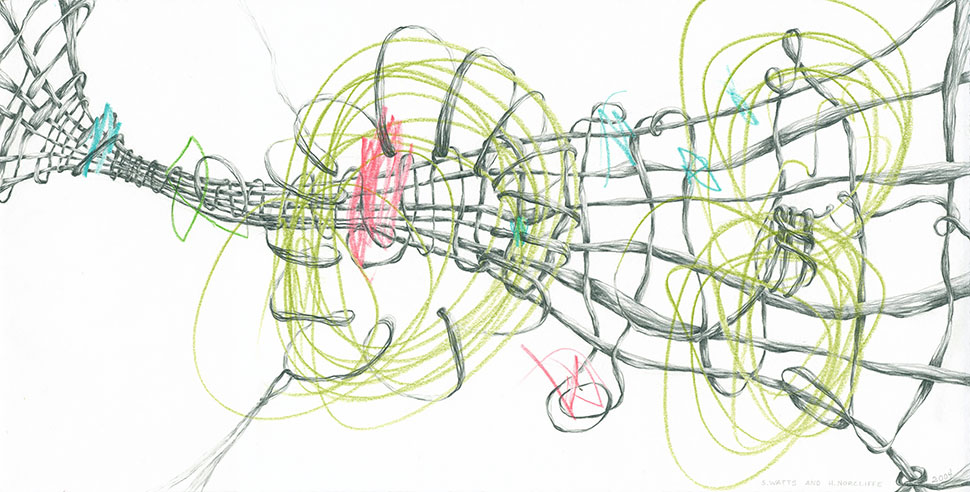 970x492 the weaving drawings hilary norcliffe - Weaving Drawing