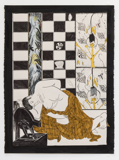 478x640 through line drawing and weaving - Weaving Drawing