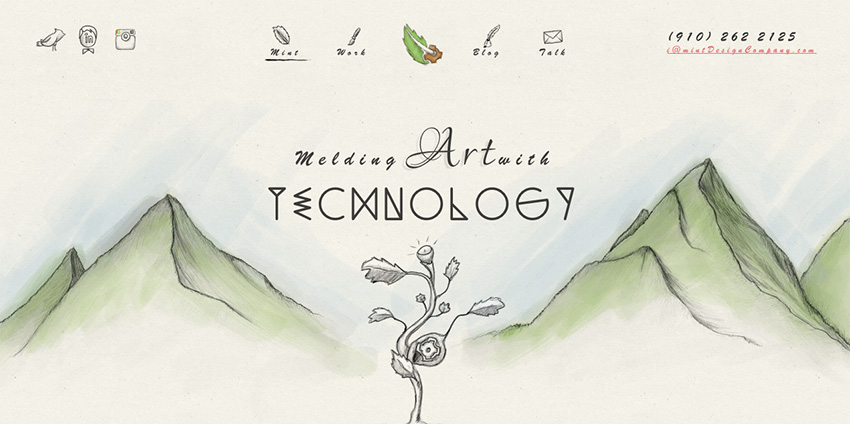 850x424 using handwritten typography in web design - Web Design Drawing