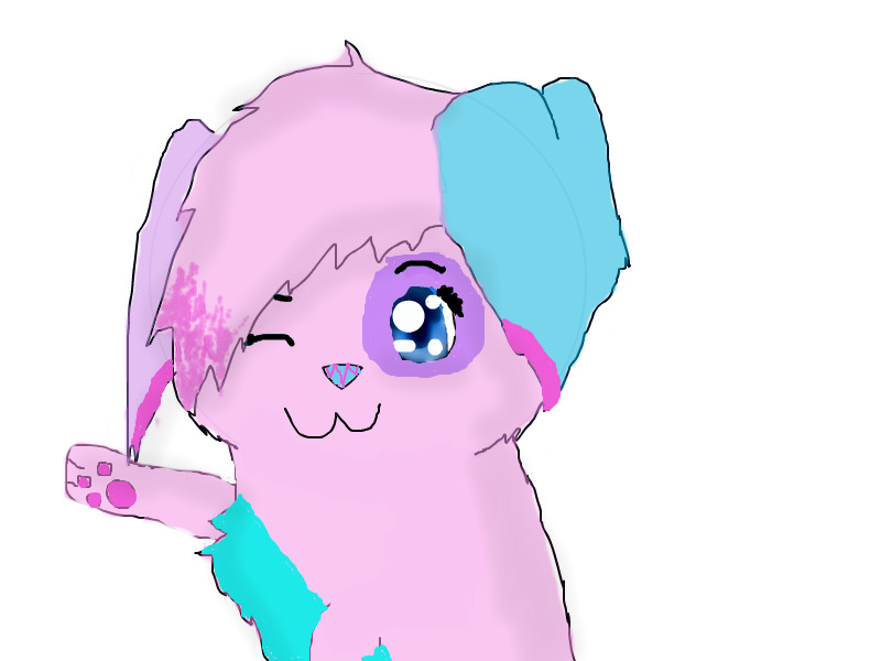 800x600 Webkinz Cotton Candy Puppy An Animals Speedpaint Drawing - Webkinz Drawings