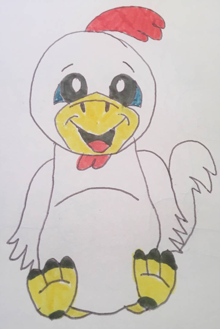 730x1094 Webkinz Chicken Drawing - Webkinz Drawings