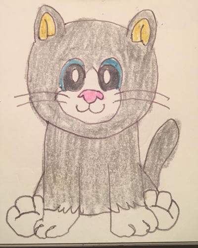 400x499 Webkinz Cuddle Cat Drawing - Webkinz Drawings