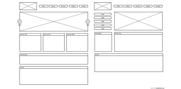 610x300 the professional web design process planning first internet - Website Design Drawing