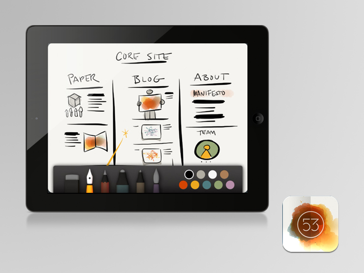 740x555 essential ipad apps for web designers and developers - Website Design Drawing