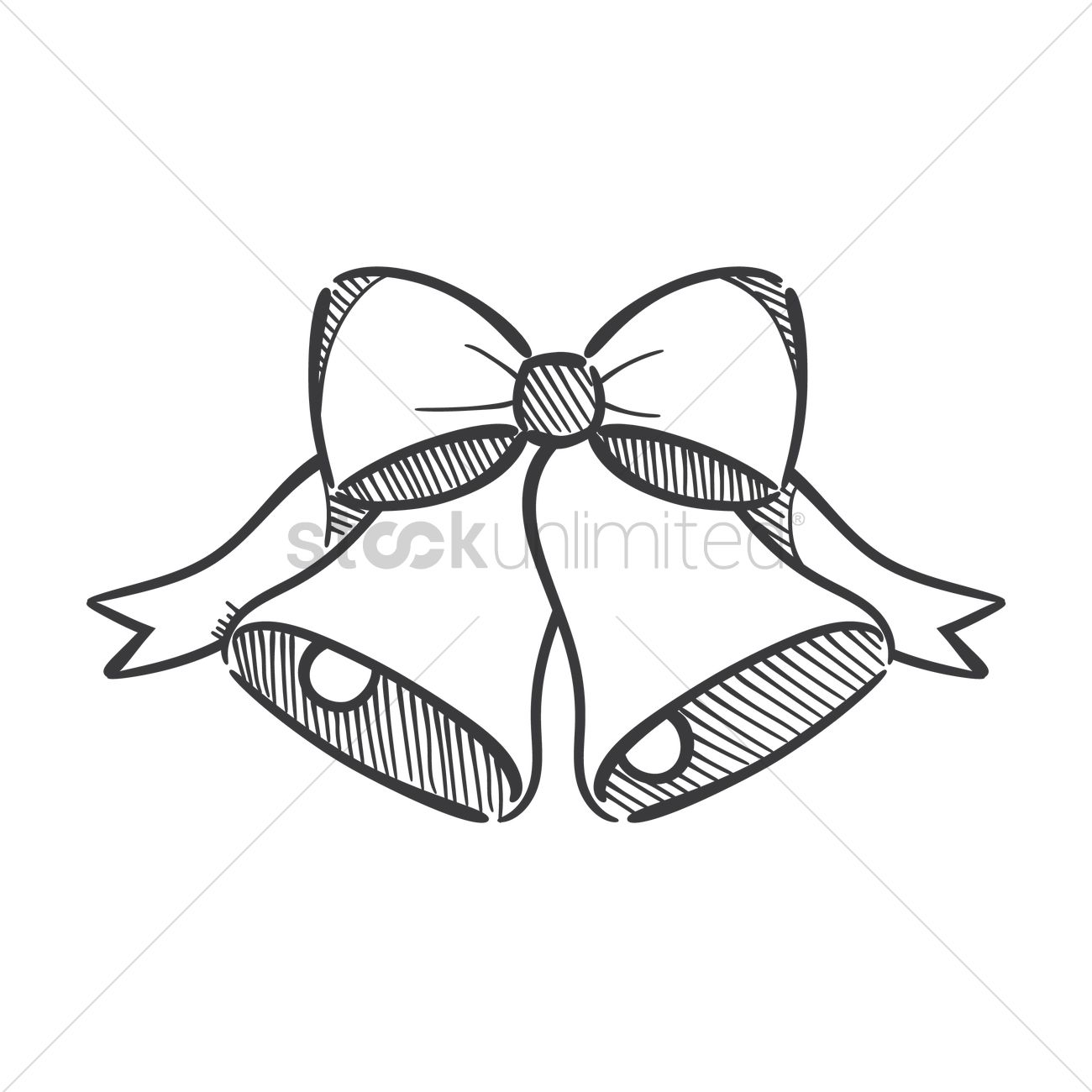1300x1300 wedding bells vector image - Wedding Bells Drawing