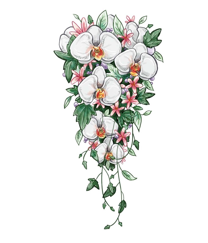 878x1024 Wedding Bouquets - Wedding Bouquet Drawing