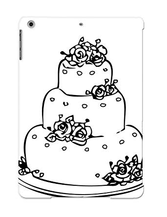 342x445 premium the wedding cake coloring heet for drawing - Wedding Cake Drawing