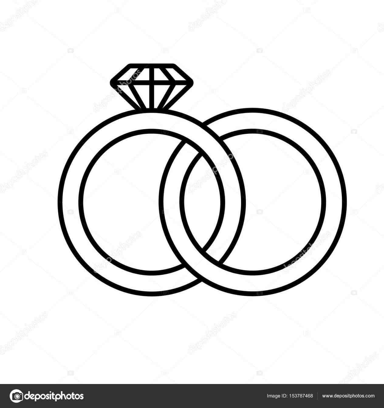 1264x1343 ring cartoon drawing wedding ring drawing wedding rings - Wedding Cartoon Drawing