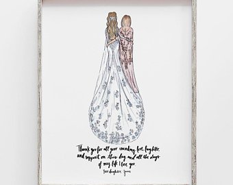 340x270 Wedding Drawing Etsy - Wedding Drawing