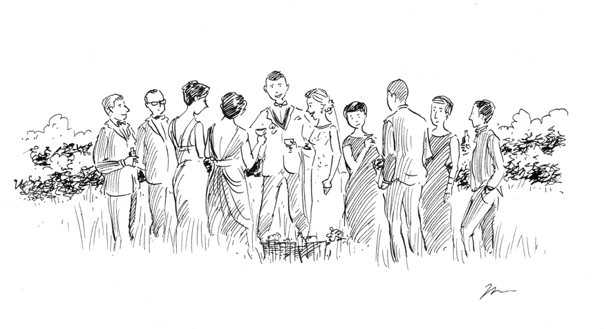 874x476 wedding illustrations melbourne free the bird - Wedding Drawing