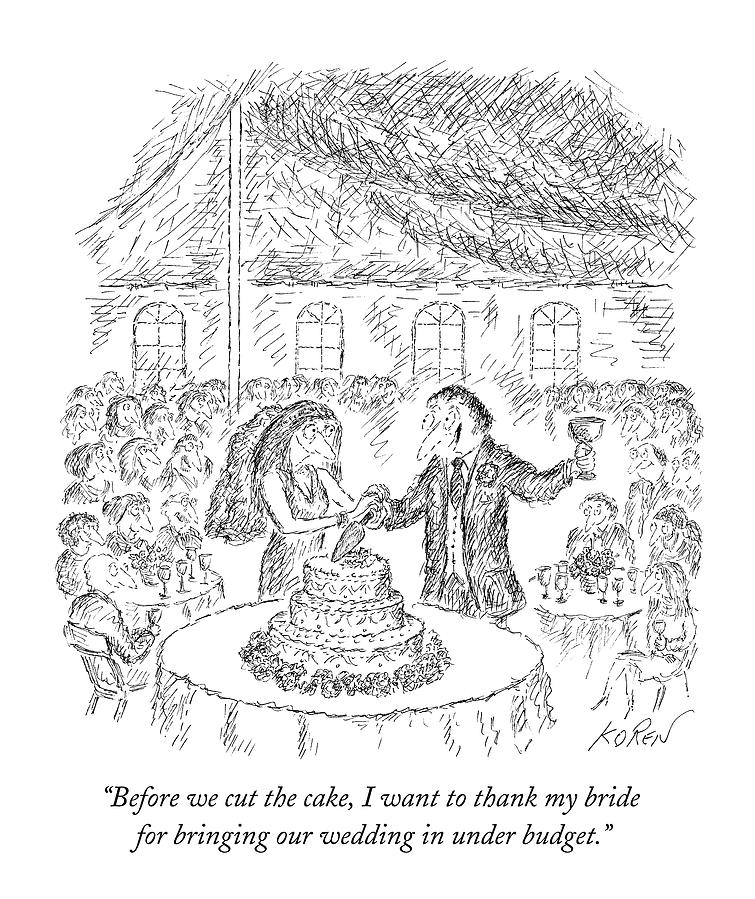 755x899 a groom speaks to his bride at a wedding - Wedding Drawing Pictures