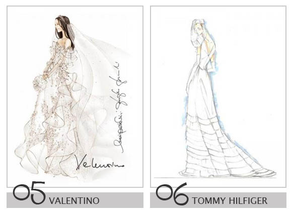 Wedding Dress Drawing