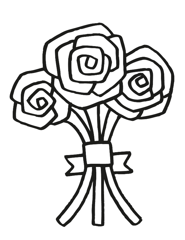 640x828 wedding flowers drawing hello june films - Wedding Flowers Drawing